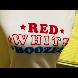 Red White and Boozed T Shirt ❤️🇺🇸❤️